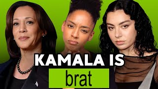 Pop Star Charli XCX Endorses Kamala Harris [upl. by Aihsyla794]