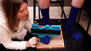 ASMR Bespoke Shoe Fitting by Extremely Detailed Professional Roleplay [upl. by Dich776]