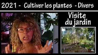 Culture et entretien des plantes  Visite du jardin  Divers 2021 [upl. by Ahtram262]