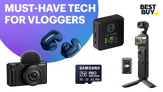 MustHave Tech for Vloggers  Best Buy [upl. by Thurlow]