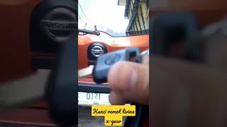 Kunci remot nissan livina xgear tahun 2008 [upl. by Ennyleuqcaj38]