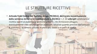 Corso Online Guida Turistica  Imprese turistiche e strutture ricettive alberghiere e paralberghiere [upl. by Bouldon26]