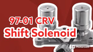 CRV shift solenoid replacement [upl. by Crispas23]