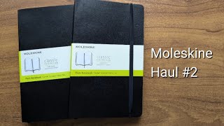 Moleskine Haul 2 [upl. by Marchelle]