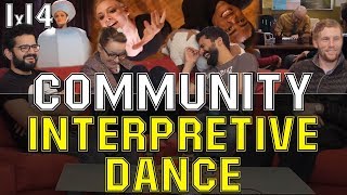 Community  1x14 Interpretive Dance  Group Reaction [upl. by Idnil]