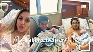 Labor and Delivery Vlog  39 Week Elective Induction  Positive Birth Experience [upl. by Alamaj]