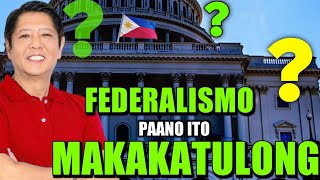 Paano MAKATUTULONG ang FEDERALISMO sa mga PILIPINO  Solidong Kaalaman [upl. by Boyd171]