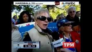 Woman At VP Debate Calls Obama A Communist [upl. by Westney]