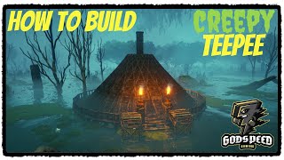 How To Build A Creepy Teepee Ark Survival Evolved [upl. by Sprung773]