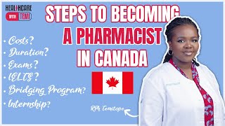 How To Become A Pharmacist In Canada As A Foreign Trained Pharmacist 6 Critical Steps pebc ipg [upl. by Nylram788]