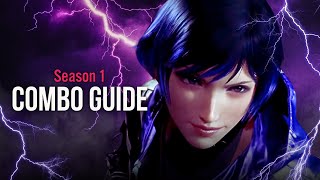 TEKKEN 8  Reina Combo Guide [upl. by Ocnarf]