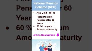 National Pension Scheme NPS in Tamil [upl. by Magdaia]