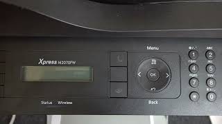 How to scan files to PC on Samsung Xpress M2070  How to scan files on Samsung Xpress M2070 [upl. by Hteboj]