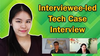 Interviewee Led Tech Case Interview  CAREER COACHING WITH CHRISTINE [upl. by Ahseik]