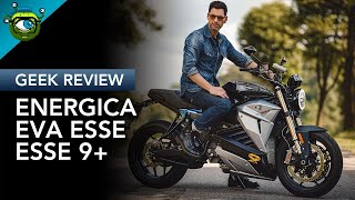 2021 Energica Eva EsseEsse 9 Review  Electric Sportsbike from the FUTURE [upl. by Hussein]