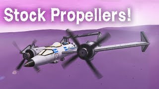 KSP Stock SCIENCE PLANE to EVE Breaking Ground DLC [upl. by Ruthann229]