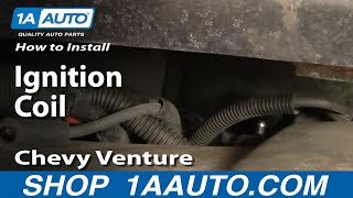 How to Replace Ignition Coil 9704 Chevy Venture and Pontiac Montana [upl. by Suhpoelc511]