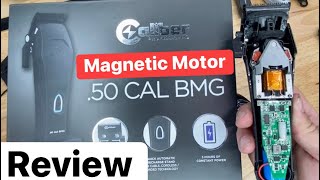 50 Cal BMG Caliber Barber Review  Cordless Clipper with Magnetic Motor [upl. by Eiramlatsyrk353]