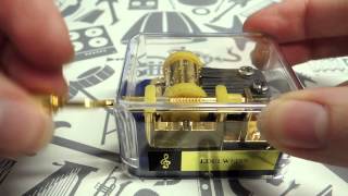 Edelweiss  Hurdy Gurdy Music Box [upl. by Nolyd]