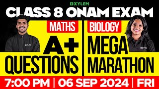 Class 8 Maths  A Questions  Biology  Mega Marathon  Xylem Class 8 [upl. by Enaelem]