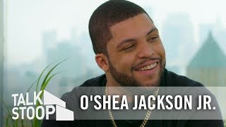 OShea Jackson Jr Talks Biggest Inspirations His Father And The Late John Singleton  Talk Stoop [upl. by Naelcm]