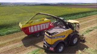 Suivez la FR650 sur un chantier densilage de méteil [upl. by Shaya309]