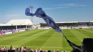 Hartlepool Vs Carlisle fans [upl. by Notsgnal]