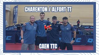 NATIONALE 3  CAEN TTC vs CHARENTON  ALFORT TT [upl. by Aryaz]