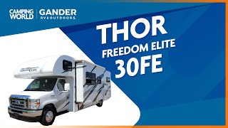 2018 Freedom Elite 22FE  Class C Motorhome  RV Review [upl. by Cord]