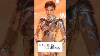 FASHION NEWS 🚨 Zendaya wearing Mugler 1995 AW collection zendaya zendayadune dunemovie [upl. by Rakia]