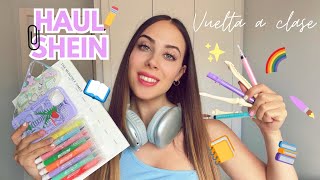 ✏️ HAUL SHEIN 🌈⭐️ PAPELERÍA  TIPS para ESTUDIAR 📚  Iris Lozano [upl. by Kravits654]