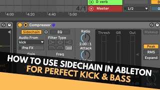 How To Use Sidechain In Ableton For Perfect Kick amp Bass [upl. by Rosabelle]