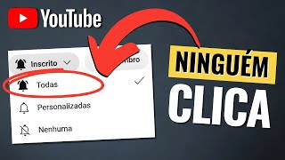 🤬 Por que o YouTube NÃO notifica seus Inscritos [upl. by Ahseital]