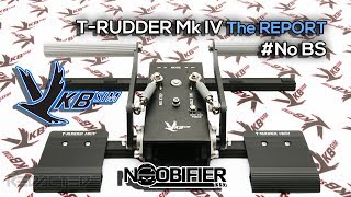 VKB T RUDDER Pedal Kit Mk iv  The Report  Review amp Overview  nobullshit [upl. by Naujed]