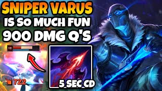 SNIPER VARUS MID does HALF HP Qs on almost NO CD [upl. by Nailliw]