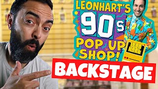 Taking You Backstage at Leonhart 90s Pop Up Shop [upl. by Leribag]