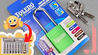 1550 Better Than Expected Toledo 40mm Alum Padlock [upl. by Ferne]