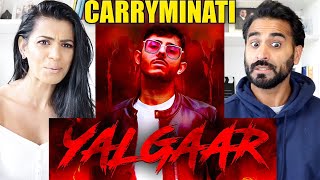 YALGAAR  CARRYMINATI X Wily Frenzy REACTION [upl. by Artapoelc]