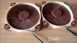 Noctua NFA20 PWM  FLX SSO2 bearing [upl. by Arahs]