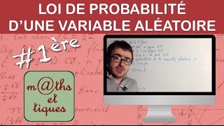 Déterminer la loi de probabilité dune variable aléatoire 1  Première [upl. by Enelrihs]