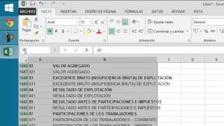 PLAN CONTABLE EN EXCEL Y UN USO FACIL [upl. by Anrak]