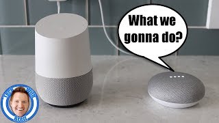 Google Home amp Google Home Mini Talk to Each Other [upl. by Llenreb]