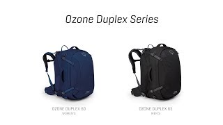 Osprey Packs  Ozone Duplex  Product Tour [upl. by Okomom]