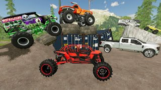 Buying Abandoned Monster Truck Park  Farming Simulator 22 [upl. by Nerraj]