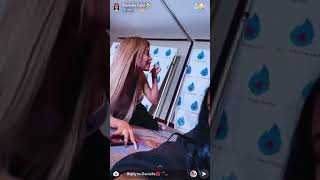 desiree montoya making danielle cohn feel uncomfortable😬 real footage [upl. by Sussman]