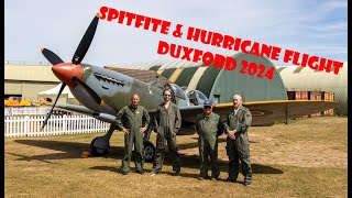 Duxford Spitfire amp Hurricane Flight [upl. by Elatsyrk]