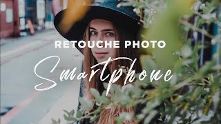 RETOUCHER ses PHOTOS sur iPhone  Snapseed [upl. by Htur]