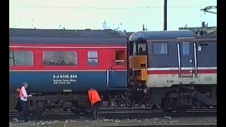 British Rail 1989  91009 on a test train [upl. by Sankey]