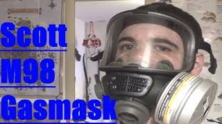 Finnish Scott M98 Gas Mask [upl. by Ynaffyt]