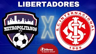 INTERNACIONAL 1 x 0 METROPOLITANOS LIBERTADORES 2023 2ª RODADA [upl. by Rust962]